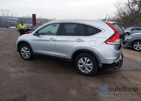 2013 Honda Cr-V Ex-L из США, поврежденный, VIN 2HKRM4H75DH656076